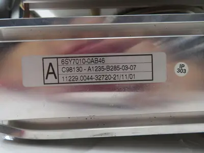 Used SIEMENS 6SY7010-0AB46 C98130-A1235-B285-03-07 AC Drive Power Modules Texas US | Aucto #1308574