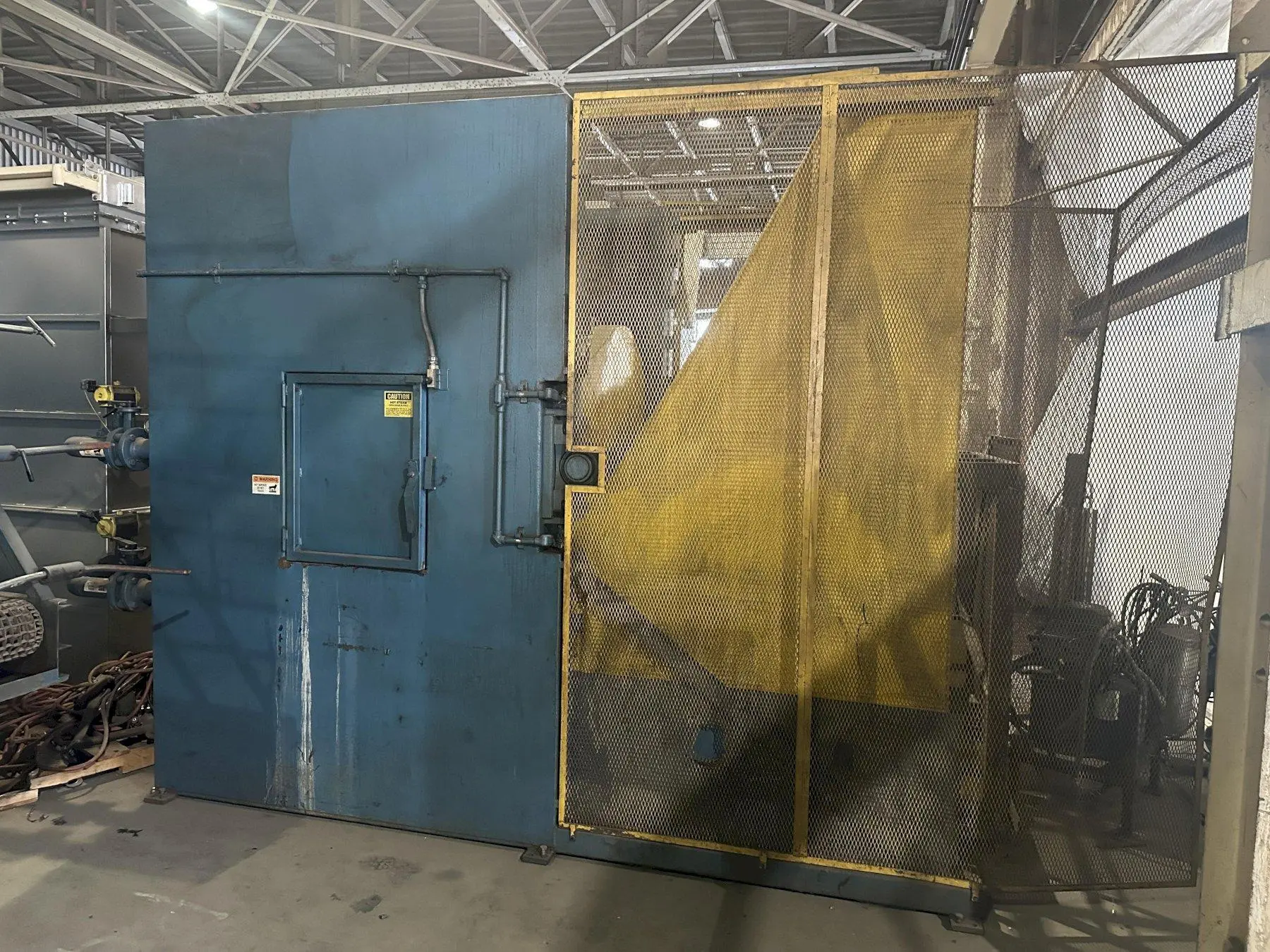 48" x 48" DUNNAGE WASH SYSTEMS OUTSIDE & INSIDE BIN OR TOTE SPRAY WASHER: STOCK #22481