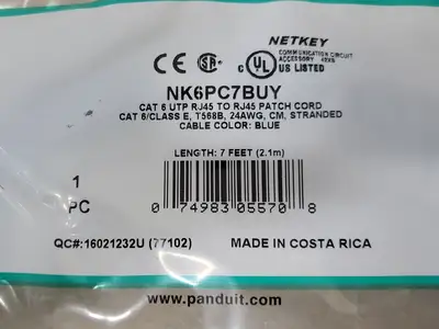 NEW PANDUIT NK6PC7BUY