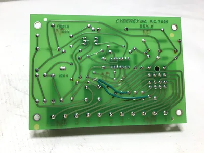 Cyberex Inc X314613 Sensor Current Assembly PC Board Circuit