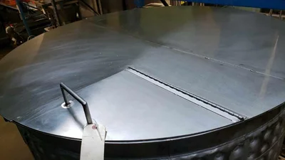tank jacketed stainles steel 600us gall 2000lit  # 84981
