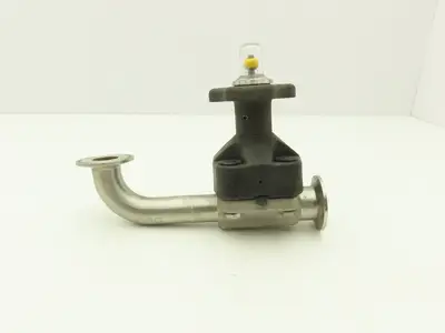 ITT 1-316L RA35MAX-CWP150 Diaphragm Valve Pas 1" Stainless Steel Tubing .86"ID