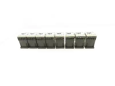 Siemens 3RT1016-1BB41 Contactor 24VDC Coil 9A 400VAC 4kW 3Pole Lot Of 8