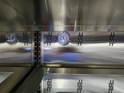 Used Southern CaseArts Used Southern CaseArts Stainless 6' Open Face Refrigerated Prep Table 120V Food Prep Tables Illinois US | Falcon Restaurant Supply #1376580
