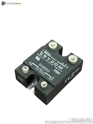 Used CRYDOM DC60S3 Relays & Switches Kentucky US | Industrial Parts R Us Inc. #1486519