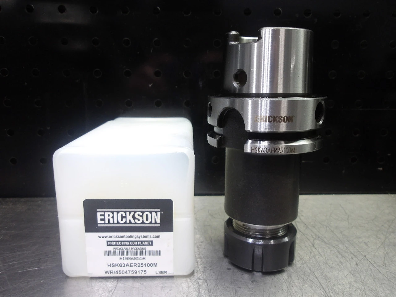 Erickson HSK63A ER25 Collet chuck 100mm Pro HSK63AER25100M (LOC2167)