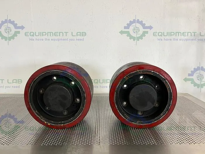 Used LOT OF 2 - RAYMOND 10" X 5" POLYURETHANE FORKLIFT TIRES 6T2 Misc Forklifts | Equipment Lab #486233