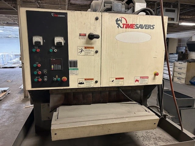 Used 2012 TimeSavers 137-2HDCMW Wide Belt Sanders Illinois US | 520 Machinery Sales LLC #396243