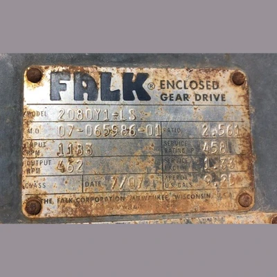 Falk 2080Y1-LS Gear Reducers