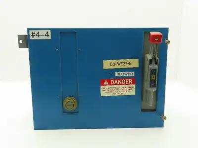 Square D 8998 MCC Bucket Motor Starter 25Hp Size 2 Fused Disconnect 3 Pole 600V