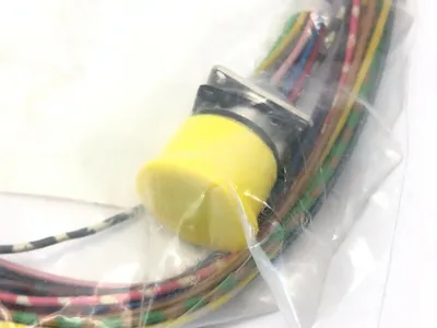 NEW RDE CONNECTS FLANGE CONNECTOR FRONT MOUNT CABLE ASSEMBLY