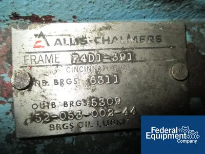 USED Allis Chalmers 3" X 2" ALLIS CHALMERS PUMP, S/S