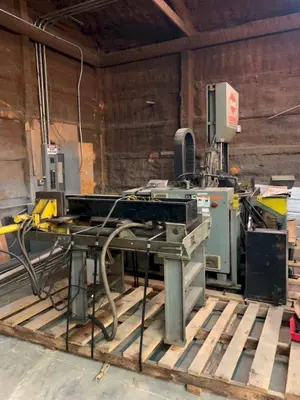 21" X 25" MARVEL MODEL #2125A-PC60 VERTICAL MITRE BANDSAW: YOBRO #24578