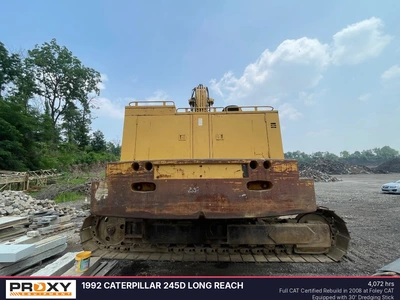 Used 1992 CATERPILLAR 245D LONG REACH Crawler Excavators Pennsylvania US | Proxy Equipment #1377851