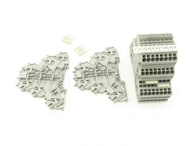 Wago 2002-3201 TOPJOB®S Triple Deck Terminal Block Lot of 30