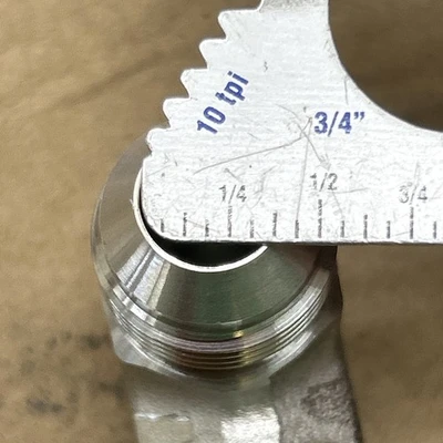 (9) Parker, Elbow Valve, , Part# 316 NNB Fast Shipping! + Warranty
