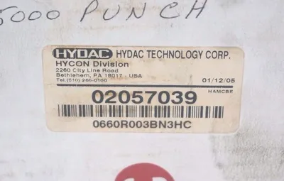 NEW HYDAC / HYCON 02057039 FILTER ELEMENT