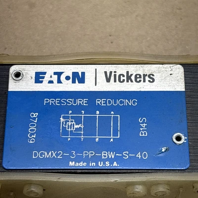 NEW Vickers DGMX2-3-PP-BW-S-40