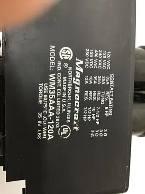 USED MAGNECRAFT WM35AAA-120A