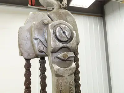 Yale C85 6 Ton 12000Lb Manual Roller Chain Hand Lever Ratchet Hoist 6' Lift