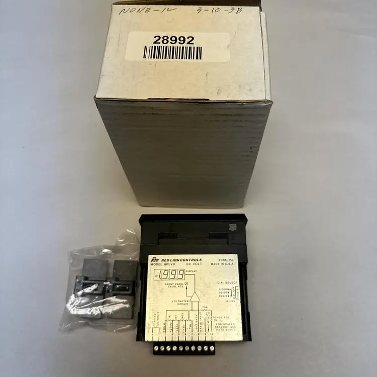 Used RED LION CONTROLS APLVD Meters - Misc | Surplus Asset Holdings #1206924