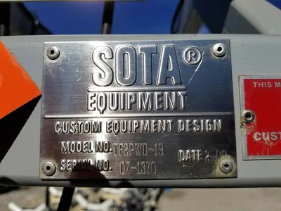 Used CUSTOM EQUIPMENT DESIGN SOTA TF2PWD-19 Fillers Bulk Bag - Open Mouth - Valve Bag West Virginia US | Cooper Industries #1409326