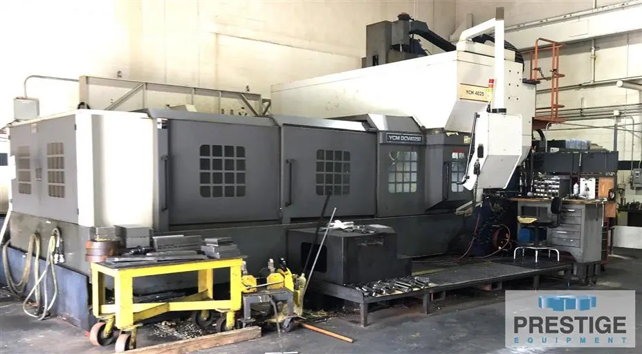 Used 2008 YCM DCV 4025B Gantry Machining Centers (incld. Bridge & Double Column) New York US | Prestige Equipment #1338135