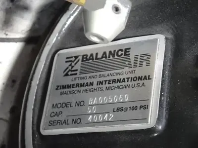USED Z BALANCE AIR BA030080