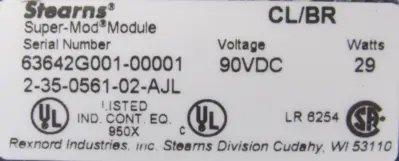 NEW STEARNS 235056102AJL CLUTCH-BRAKE MODULE 5/8" DIA.