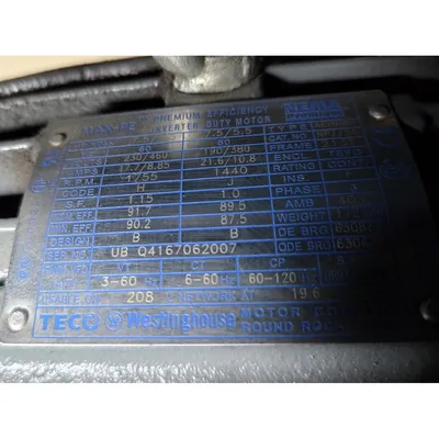 USED TWIN CITY FAN BCV-SW 165