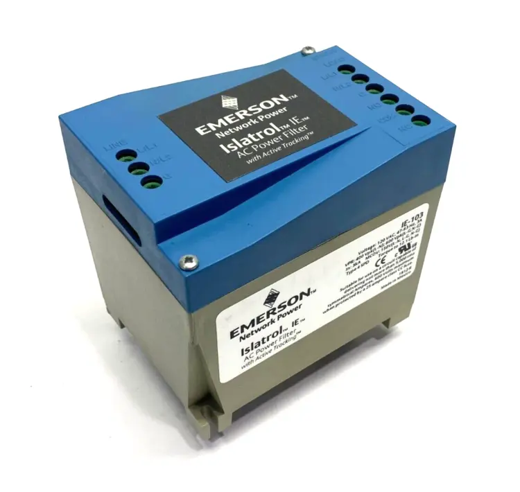 Used EMERSON ISLATROL IE AC POWER FILTER W/ ACTIVE TRACKING Filters | Maverick Industrial Sales #1104790