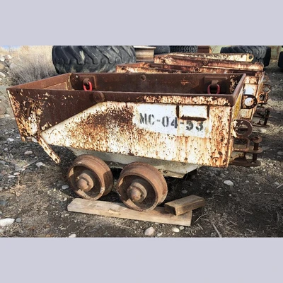 0.5yd³ End Dump Mine Cars
