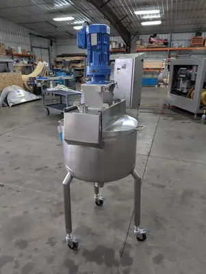 SS Single Wall 30 Gal. Mix Tank