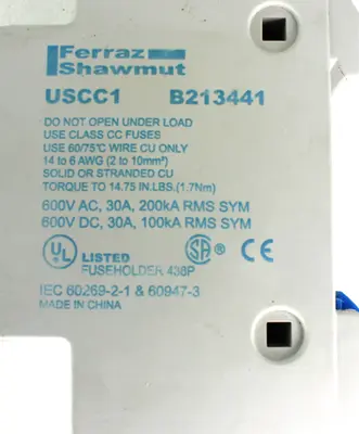 USED FERRAZ SHAWMUT USCC1