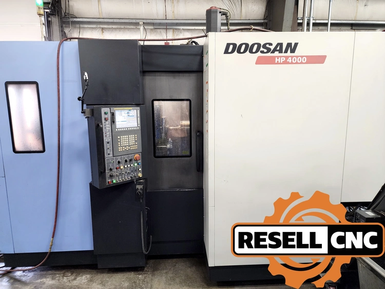 Used 2011 Doosan HP4000 Horizontal Machining Centers Florida US | Resell CNC #206720