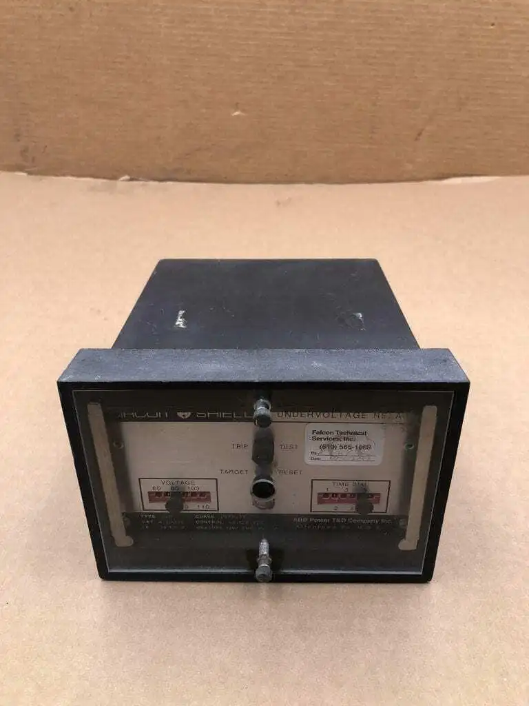 Circuit Shield 411R4175 Undervoltage Relay 48/125VDC