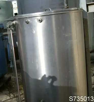 Tank, 50 Gallon, S/st, 22" x 36", Agit, 1/4 HP, Cip #S735013
