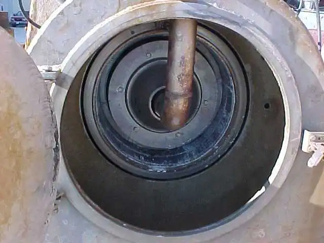 Alfa-Laval SB-400 2 stage pusher centrifuge, 316SS.