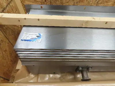 AA Manufacturing M.1010.1379 Telaflex Way Cover Left Machine Cover 54" ID
