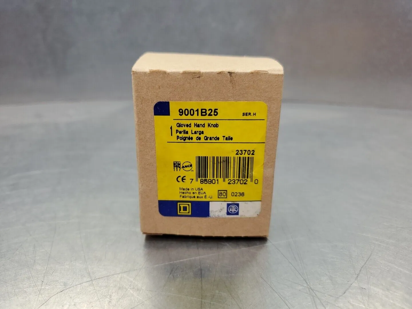 SQUARE D 9001B25 Ser. H Gloved Hand Knob. 4C-23