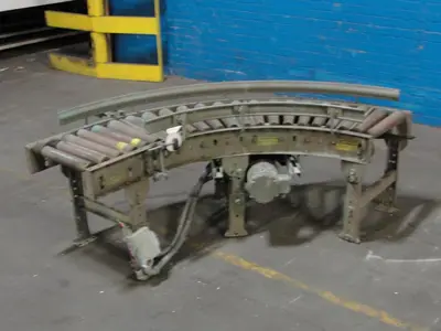 SPC8841  Conveyor 90 degree size powered roller conveyor CS