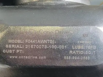 USED CONE DRIVE F0441AWNT01-