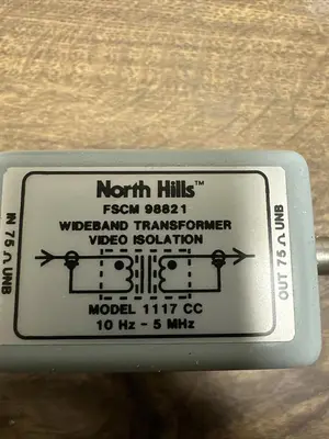 New | in-Stock NORTH HILLS 1117CC Miscellaneous Equipment (Electrical & Power) | Surplus Asset Holdings #1198401