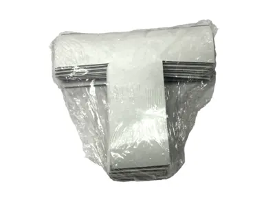 NEW SAFETYTAC SQUARED T GRAY FLOOR MARKING STICKER 6" X 6" X 2" PKG OF 25