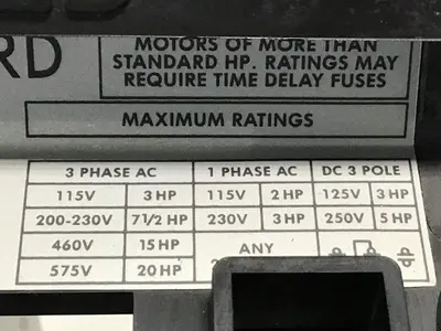 USED ALLEN BRADLEY 1494V-DS30 SER A