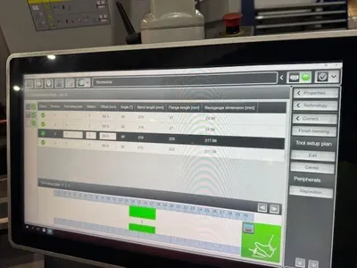 Used BYSTRONIC XACT SMART 100/3100 Press Brakes GB | Bowland Trading Ltd #1566576