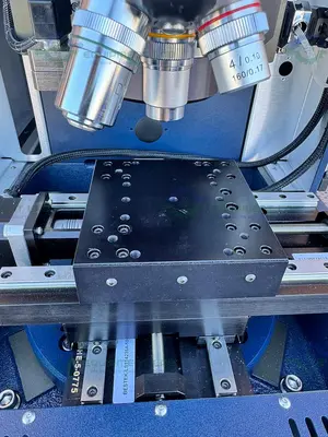 USED BRUKER APEX-110 UMT TURBOLAB UNIVERSAL MECHANICAL TESTER/MICROSCOPE