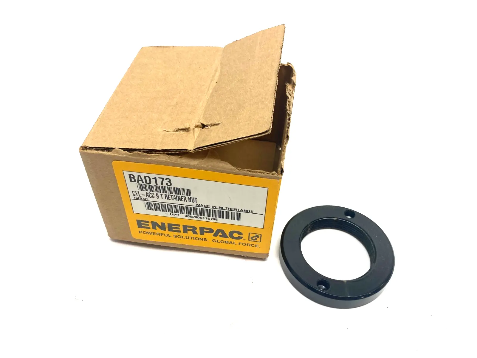 BAD173 | Enerpac  Retainer Nut, 9-Ton BRD Cylinder Attachment - New Other
