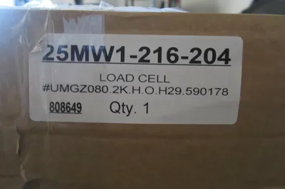 NEW FORCE MEASURING SYSTEMS UMGZ080.2K.H.O.H29.590178 LOAD CELL 25MW1-216-204
