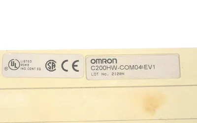 OMRON C200HX-CPU44-E CPU MODULE W/ C200HW-COM04-EV1